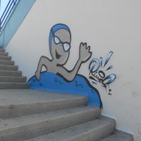Η τέχνη του γκράφιτι σε αθλητικές εγκαταστάσεις του Δήμου Χαλκίδας